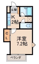 リヴェールコートの物件間取画像